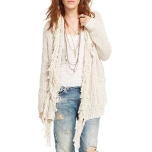 Denim & Supply Fringe Cardigan